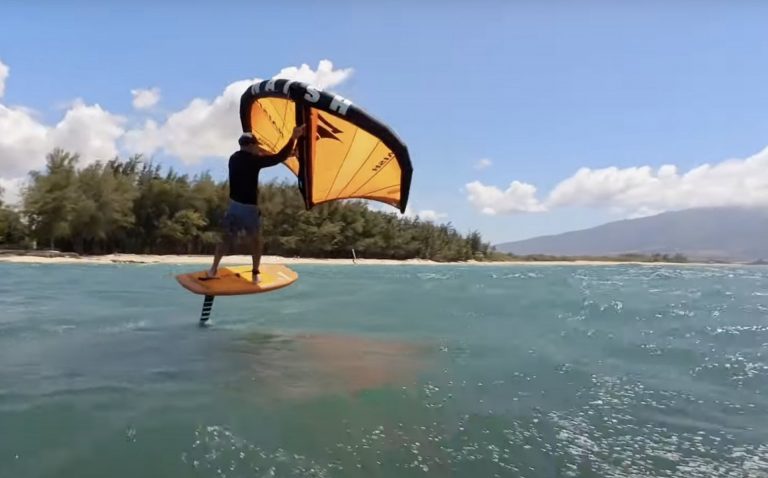 Chasing bumps, the end of Maui's winter swell season.