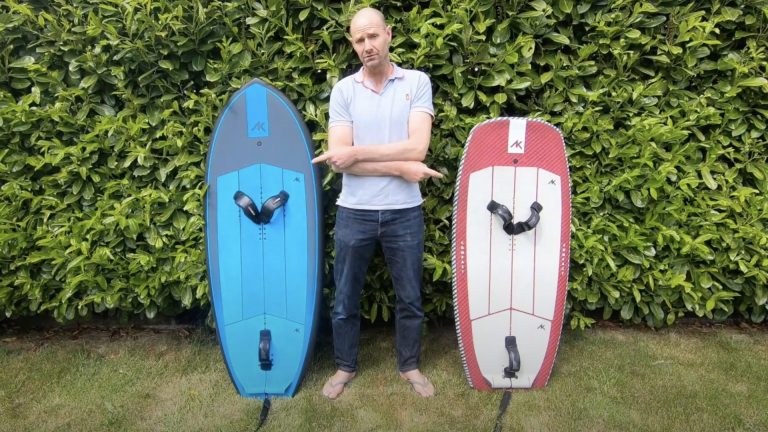 AK Foilboard review - Compact and Phazer V2 from a wingsurf perspective.