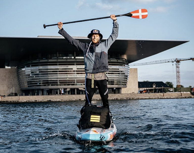 Naish International | Casper Steinfath - First Person to Circumnavigate Denmark on a SUP board!