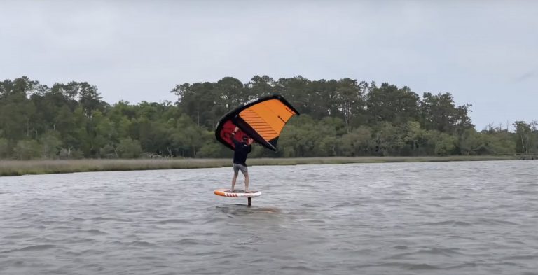 Real Life First Time Wing Foiling
