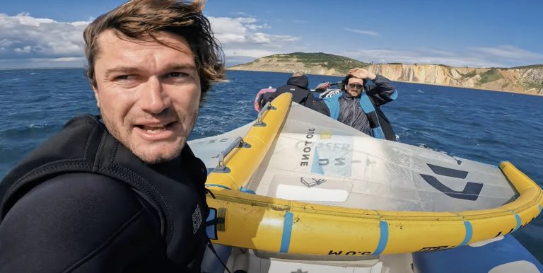 WING FOILING the NEEDLES, Isle of Wight - Court In The Act VLOG