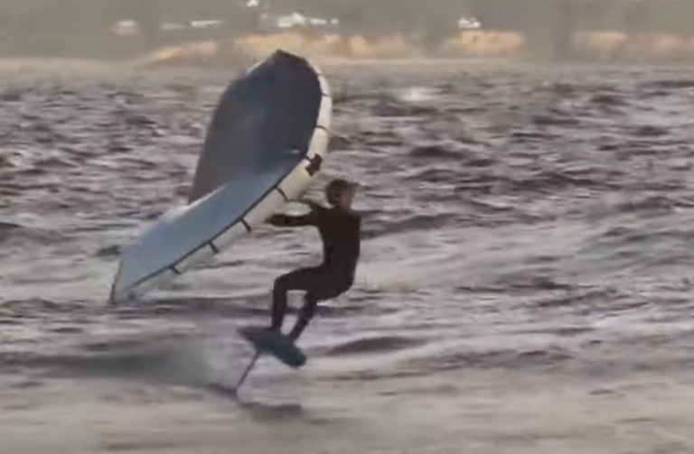 Ben Carpentier Wingsurfing Finistère FreeWing | Nitro x Starboard Wingboard Foil