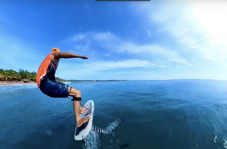 Insane Down Waver on insta 360 one R, Armstrong Foil 1200 v2