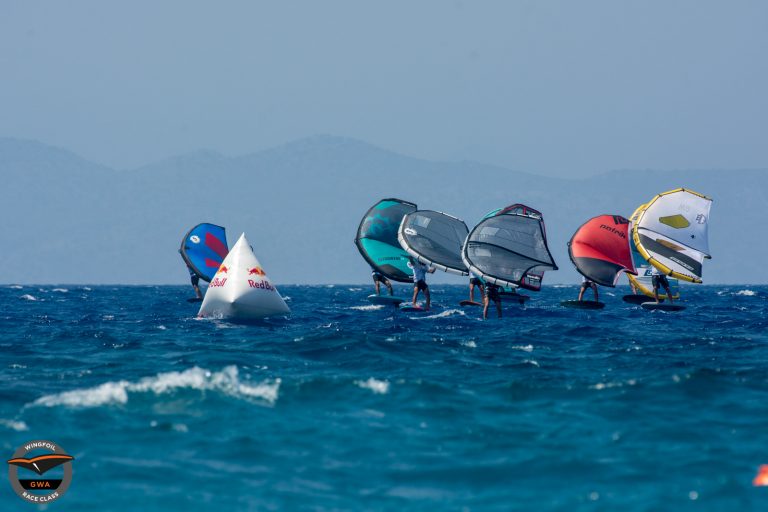 Non-Stop Racing for Day Two in Rhodes, Greece - GWA Wingfoil World Tour