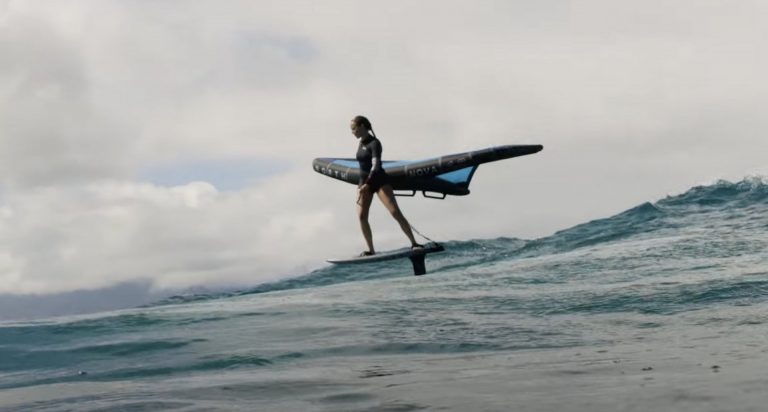 North Foils with Annabel van Westerop. #RunFlyBe