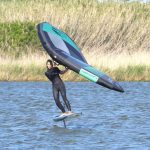 Wing Foiling, SUP and Surf Technique - Wing Foil Gybe Part 3 - Foiling Heel to Toe Gybe