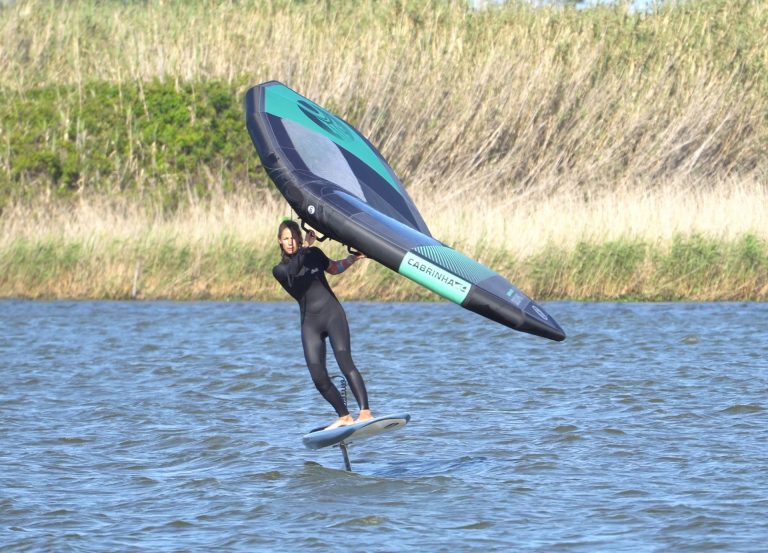 Wing Foil Gybe Part 3 – Foiling Heel to Toe Gybe Wing Foiling, SUP and Surf Technique