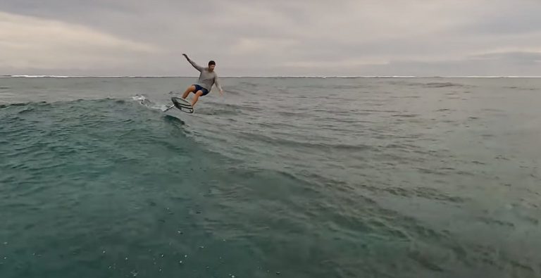 Hydrofoil Heaven in Fiji - One ride from paradise