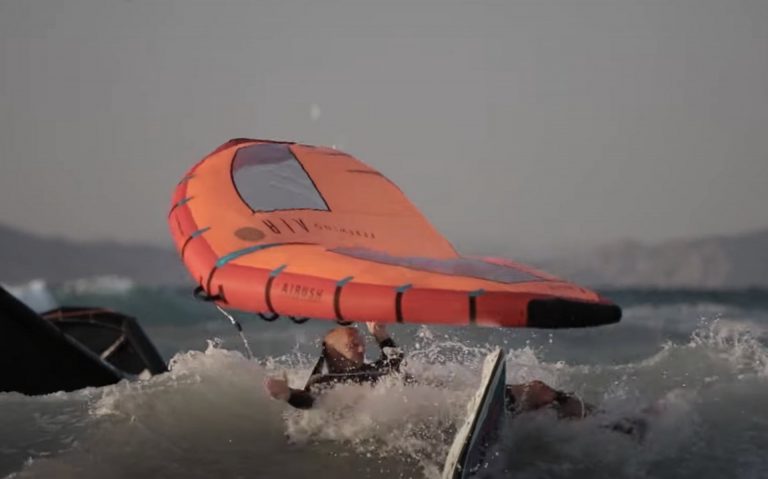 WING FOIL Crashing & tips to reduce the risks