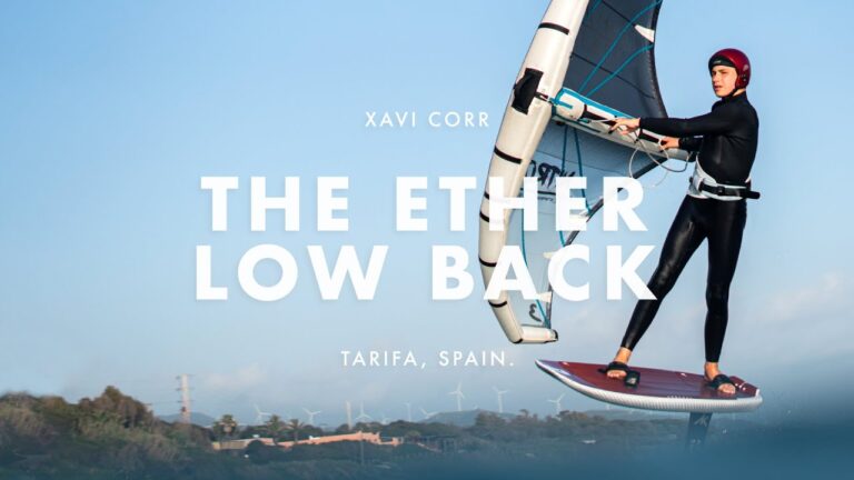Introducing the Ether Low Back Harness - WingFoiling Spain with Xavi Corr.