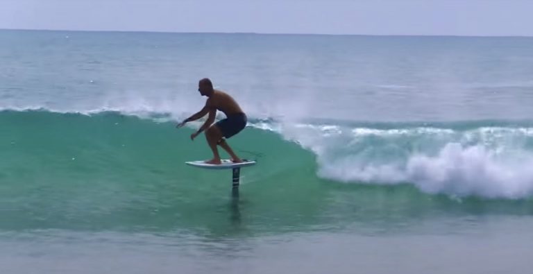 Foil Surfing INDO ~ Solo Surf foiling Sand Bar Point Break- Armstrongs surf wing 1200cf v2