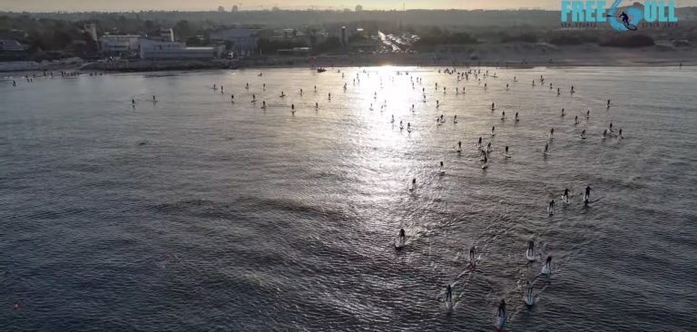 150 Paddlers Join for Tiki SUP Challenge Israel — with FreeGull