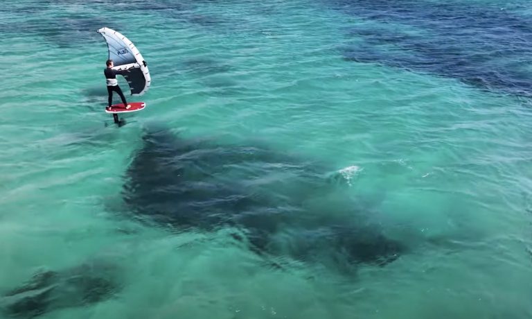 Introducing the Ether Low Back Harness - WingFoiling Spain with Xavi Corr.