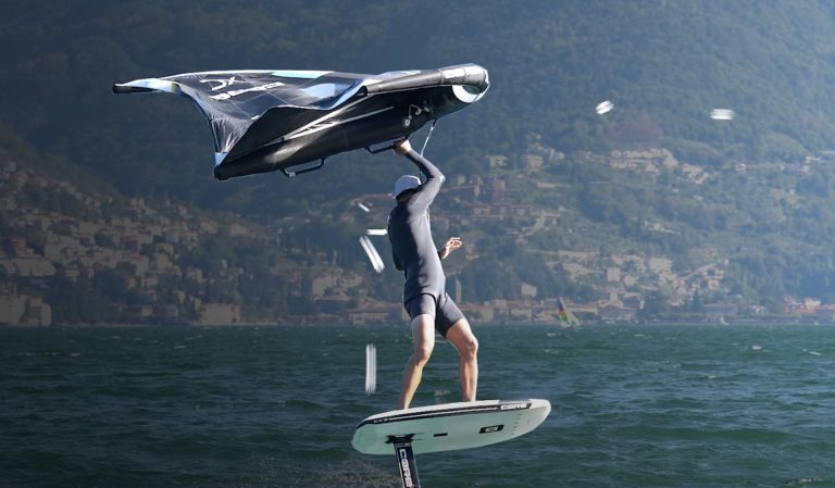 How I Do A Wingfoiling Heelside Tack