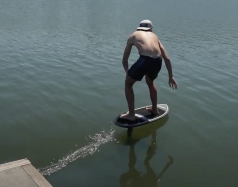 Brady Hurley Dock Start - Freedom Foil Boards