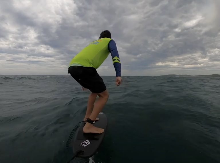 Down Wind Foil Hydrofoil Byron Bay