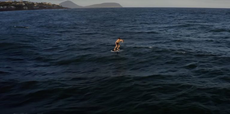 Sunset send with Andrew and Kawika