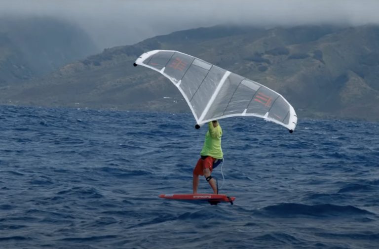 Watch Zane's M2M Speed Record in Slo-Mo |  FreeWing PRO | Wingfoil Racing