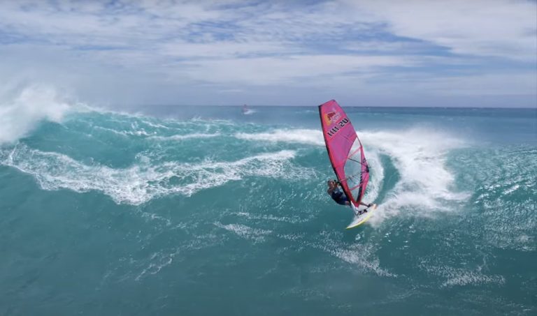 Windsurfing Code Red 2 - Maui's Biggest South Swell in a Decade