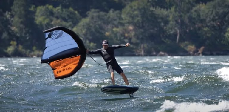 Cabrinha Link REVIEW | Wing Foil sinker board