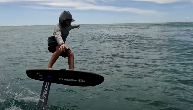 Surf Foiling Hummus Namotu Fiji