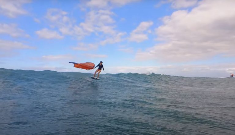Lets go winging with Caro from MauiWingfoilingLessons