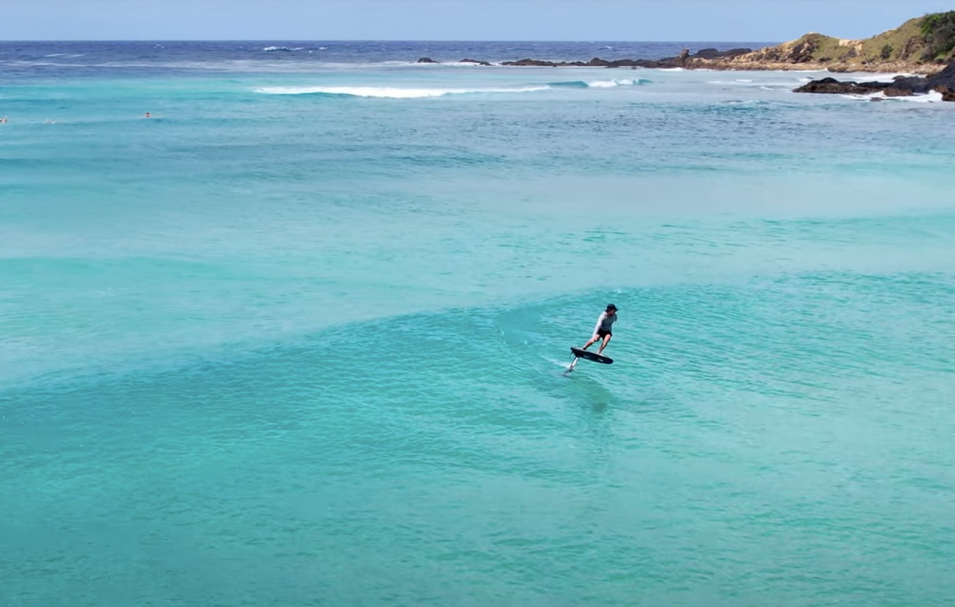 Dreamy Foiling Conditions At Wategos Byron Bay