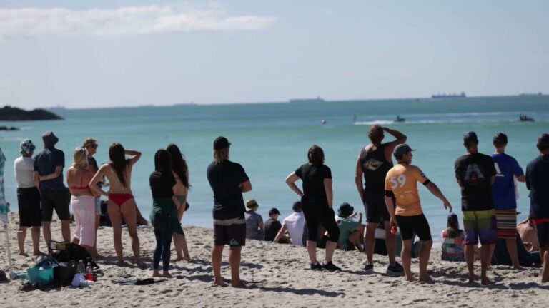 Final day of the GWA Wingfoil World Cup New Zealand 2023