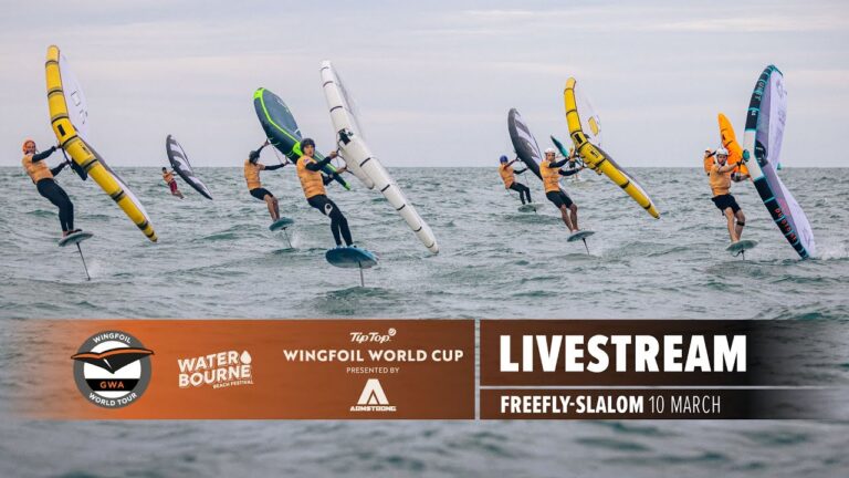 GWA Wingfoil World Cup New Zealand - FreeFly-Slalom 09 March 2023