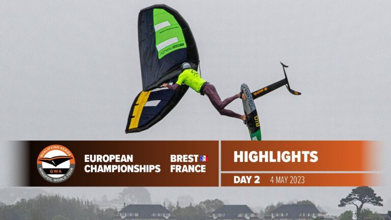 GWA Wingfoil European Championships Brest | Day Two Highlights