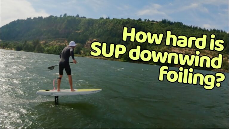 How long does it take to learn SUP downwind foiling?