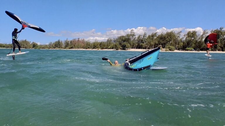 Wing foiling is for all ages from 10+ to 80+