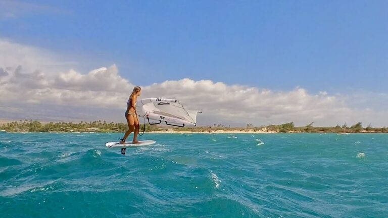 Downwind foiling is the perfect summer activity in Maui