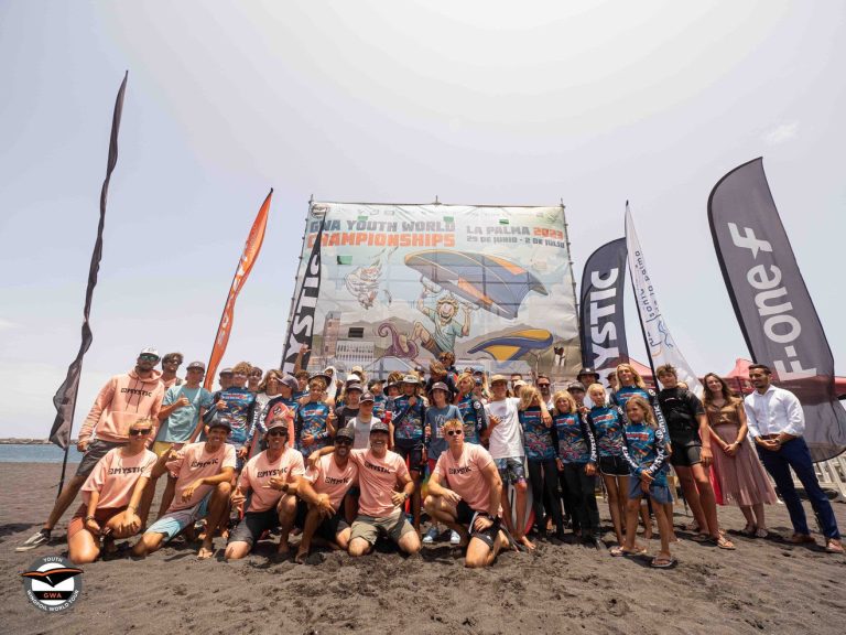 The GWA Youth Wingfoil World Championships in La Palma