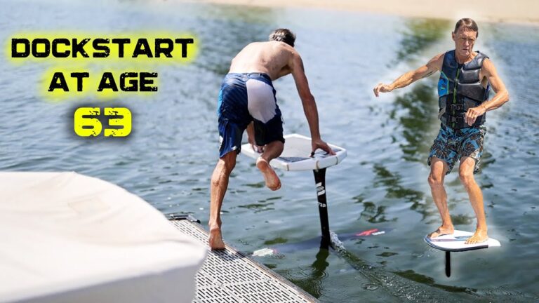 How Tony got the dockstart at age 63 | FOILING