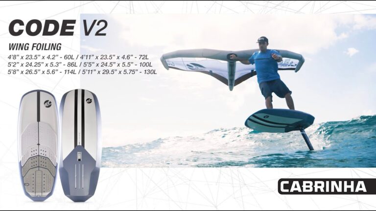 03 Cabrinha Code V2 Wingfoil board