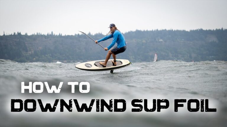 Downwind SUP foiling | How to start
