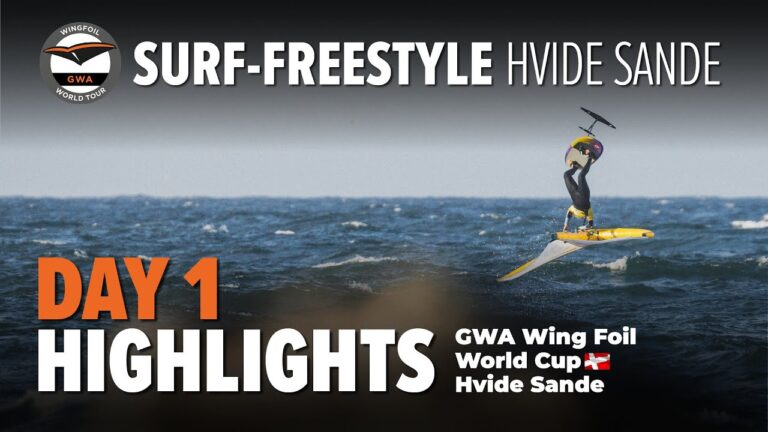 GWA Wingfoil World Cup Denmark 2023 | Day One Highlights