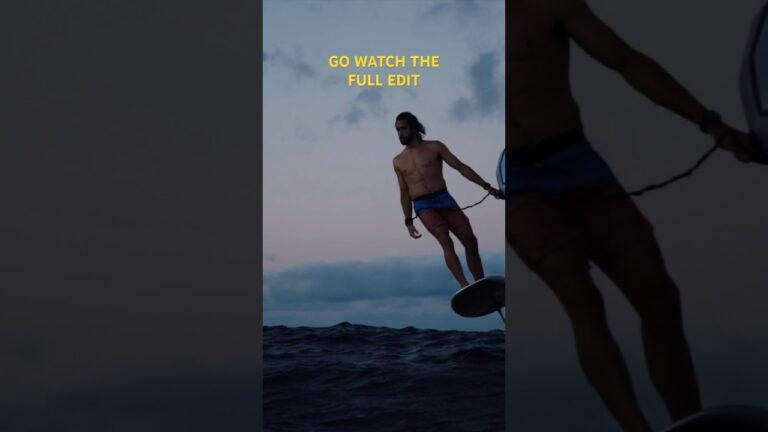 UKIYO OUT NOW!  Full edit at my YT channel #foil #mystic #northfoils #2023 #tarifa #wing #beach