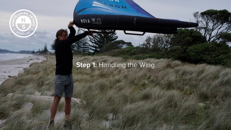 Learn to Foil Step 1: Handling the Wing | North Foils
