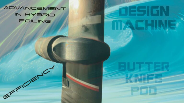 Hybrid foiling Beach runners at buttercups in Bali on a new pod design.