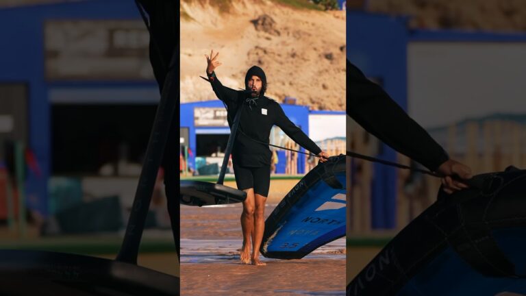 Having fun in Dakhla  #2023 #foil #mystic #northfoils #tarifa #wing #beach #wingfoiling