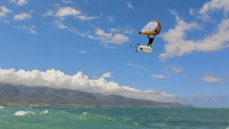 Maui wingers are taking advantage of the end of summer strong winds