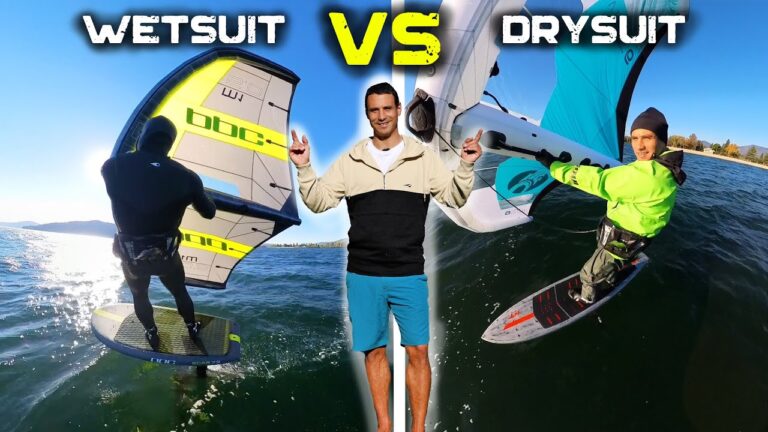 Wetsuit VS drysuit | How to stay warm in the winter