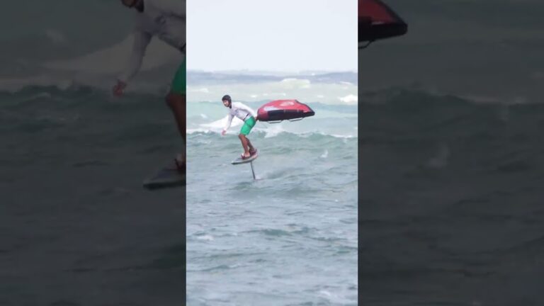 Backflip session on the KT Ginxu | Wing Foil #shorts