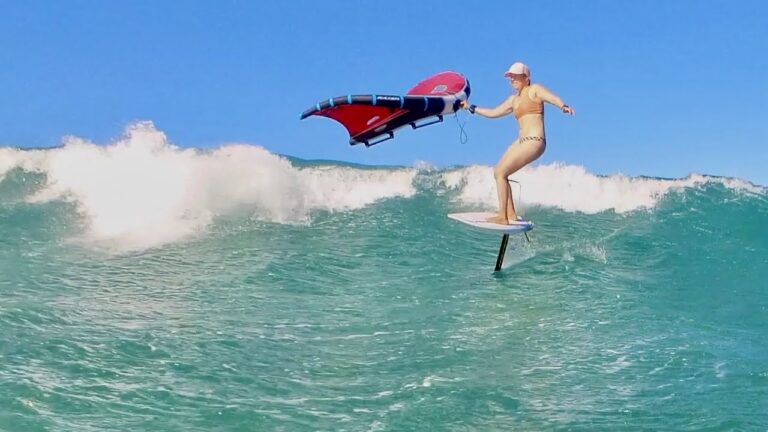 Lets go foiling on Maui's north shore