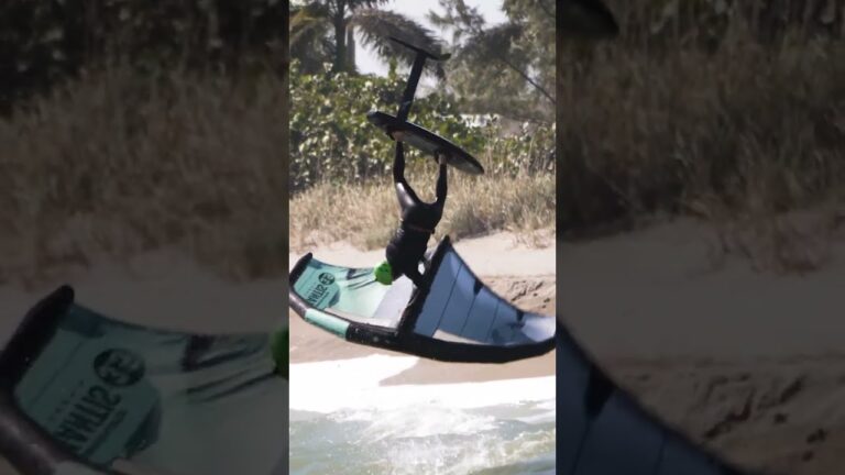 Wingfoil | Flips | Crashes | #shorts