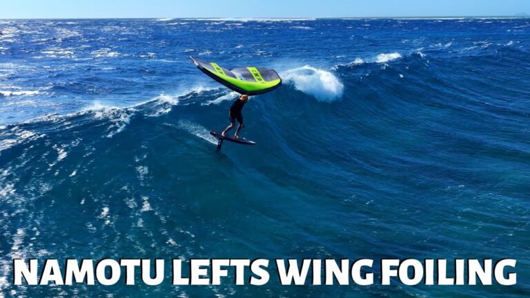 NAMOTU LEFTS WING FOILING