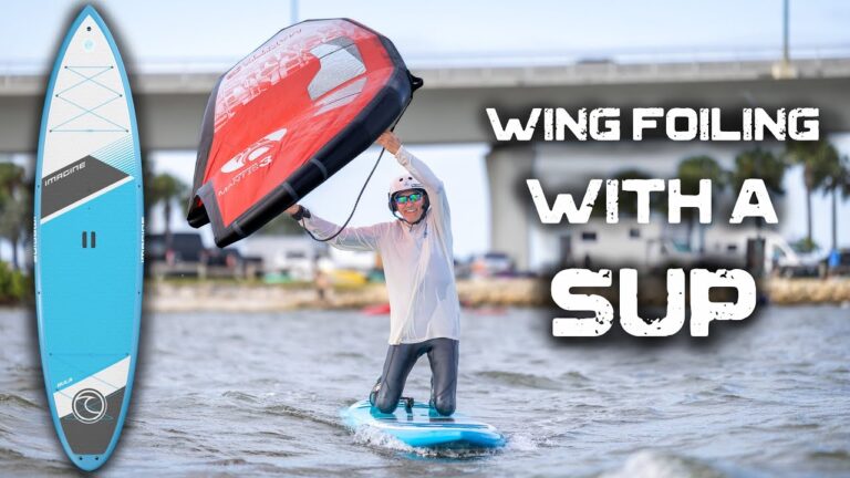 How to start WING FOILING with a SUP