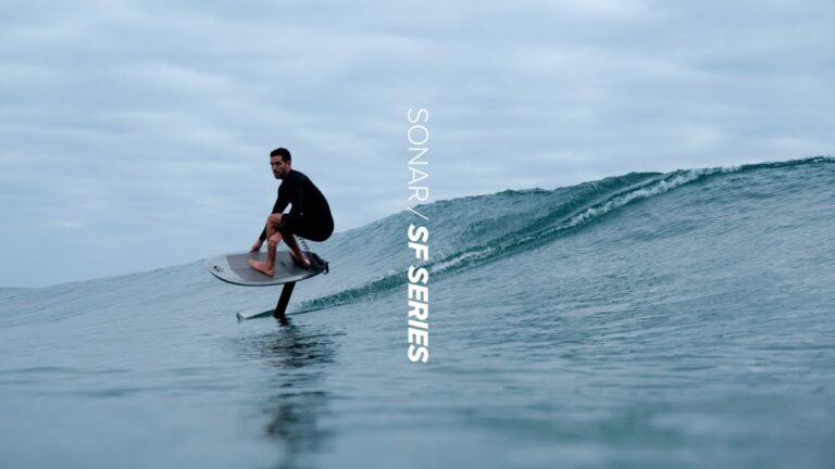 Gold Coast Waves on the Sonar SF Front Wing | North Foils